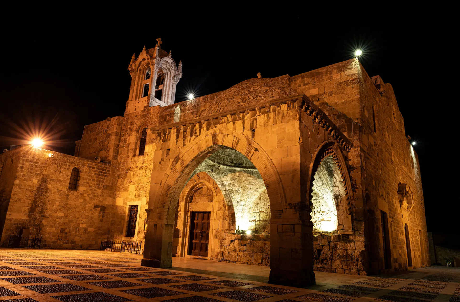 Byblos by night