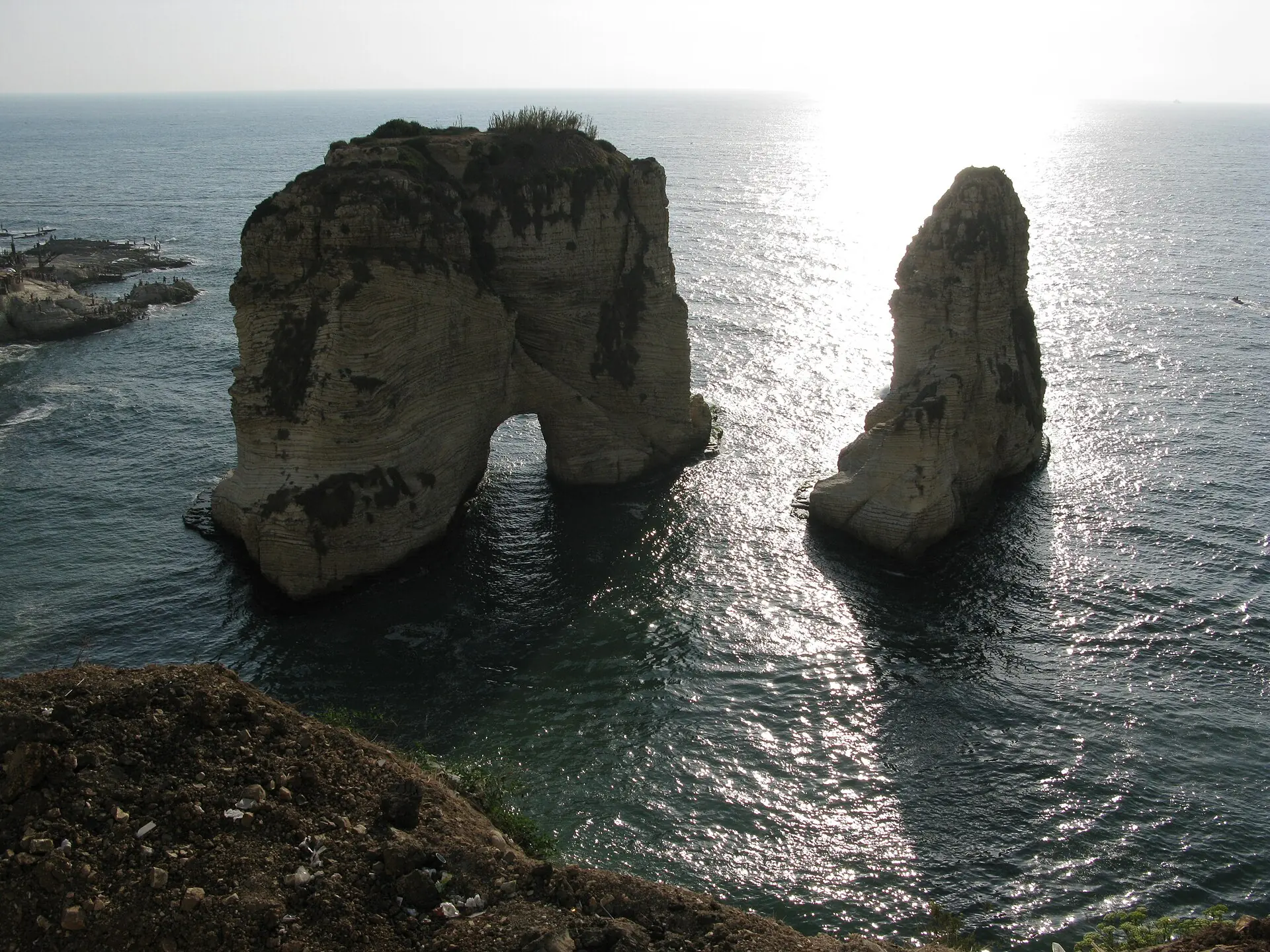 Pigeon Rocks, Beirut